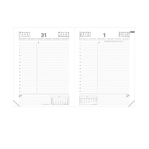 Quo Vadis ABP 2 2027 Impala Schwarz - 12x17cm