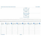 Quo Vadis AGENDASCOP 2027 Impala Schwarz - 30x10cm