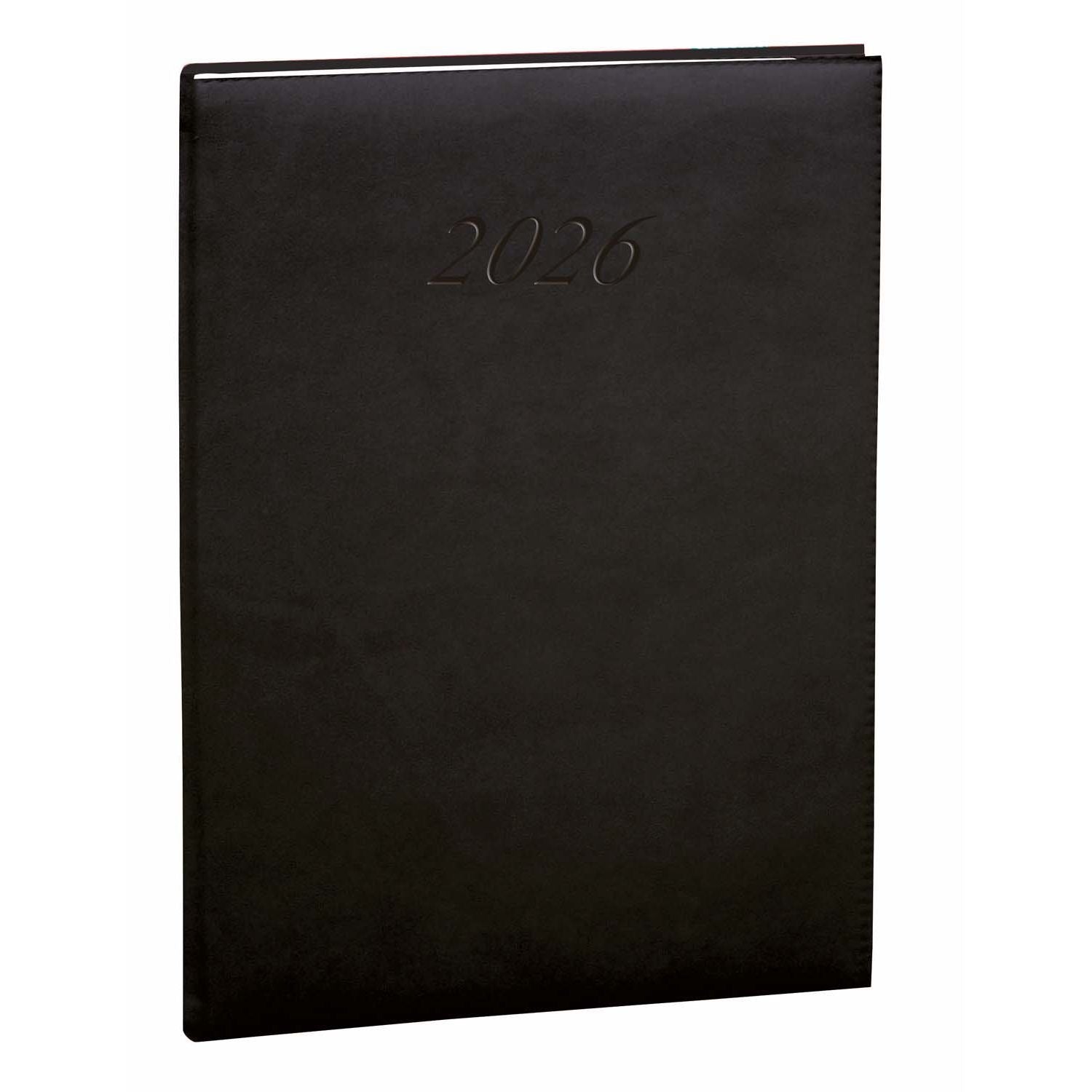 Quo Vadis DAILY 24 2027 Brand Anthrazit - 16x24cm