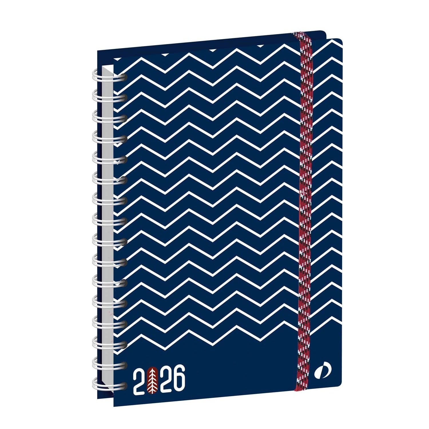 Quo Vadis DAY 2 DAY 29 2027 Relax Blau - 21x29,7cm