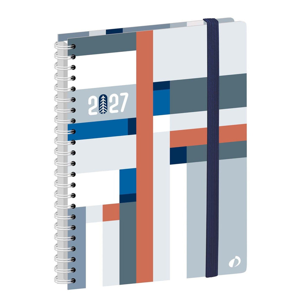 Quo Vadis DAY 2 DAY 29 2027 Relax Blau - 21x29,7cm