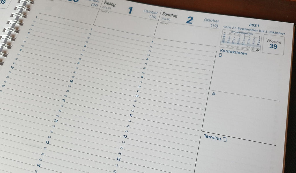 Quo Vadis EUREQUART 2027 Impala Blau - 24x30cm