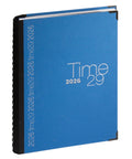 Eacompta TIME 29 A4 2027 Stoff-Einband Blau - 21x29,7cm