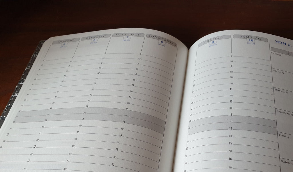 Exacompta VISUEL 2027 Winner Schwarz - 15x21cm