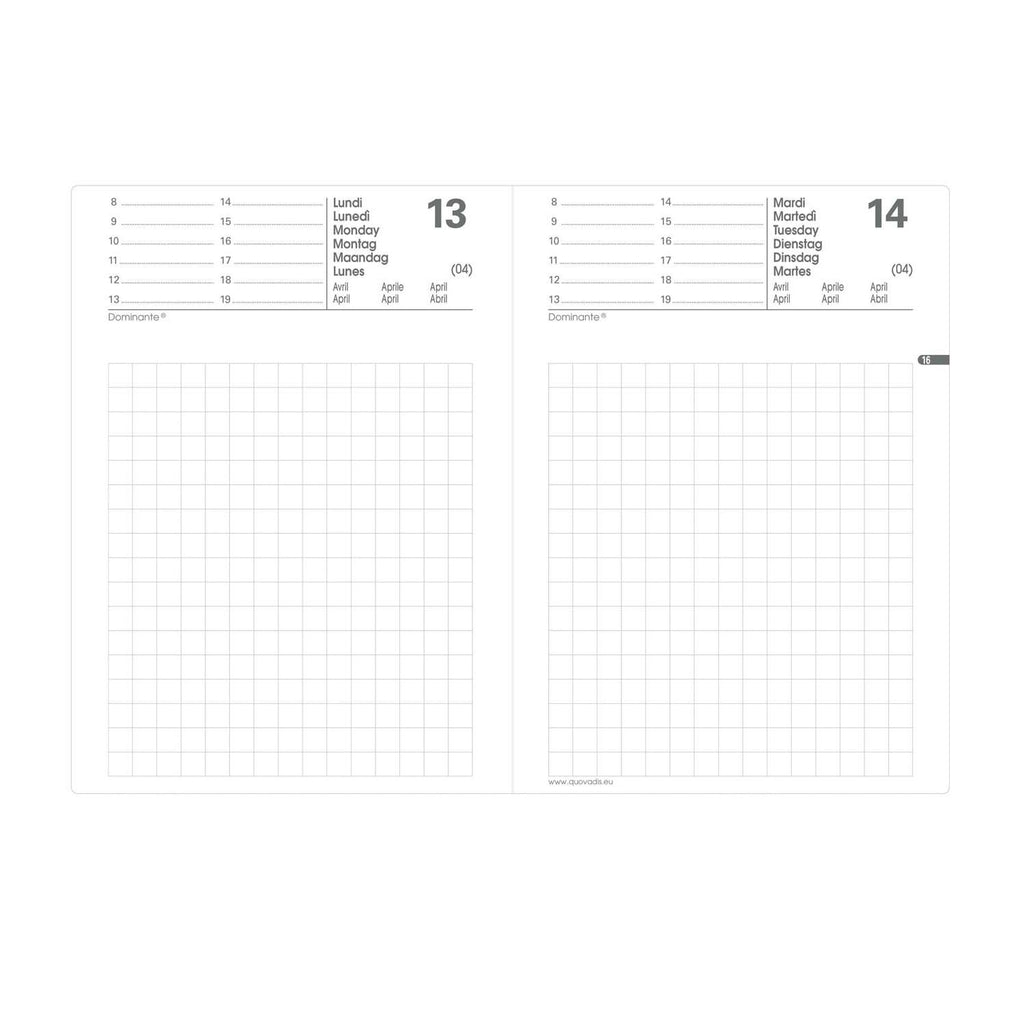 Quo Vadis MAOR 2027 Impala Schwarz - 8,8x17cm