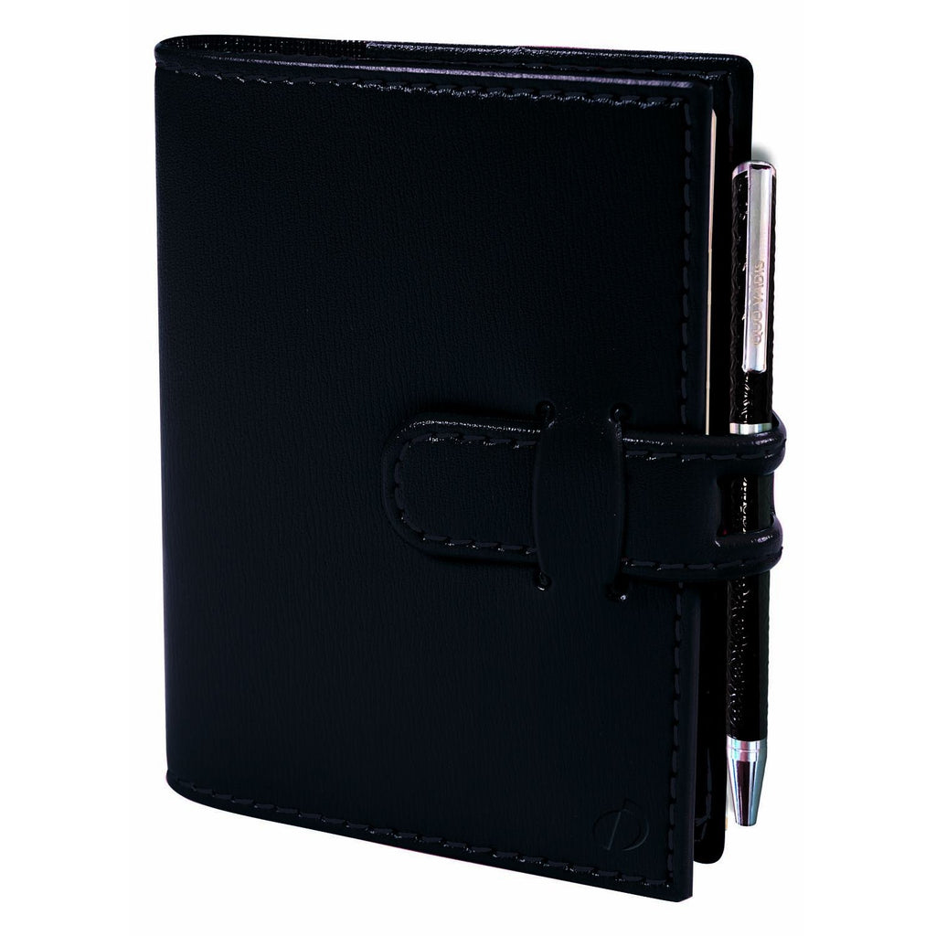 Quo Vadis MINIDAY 2027 Soho Ebenholzschwarz - 7x10cm