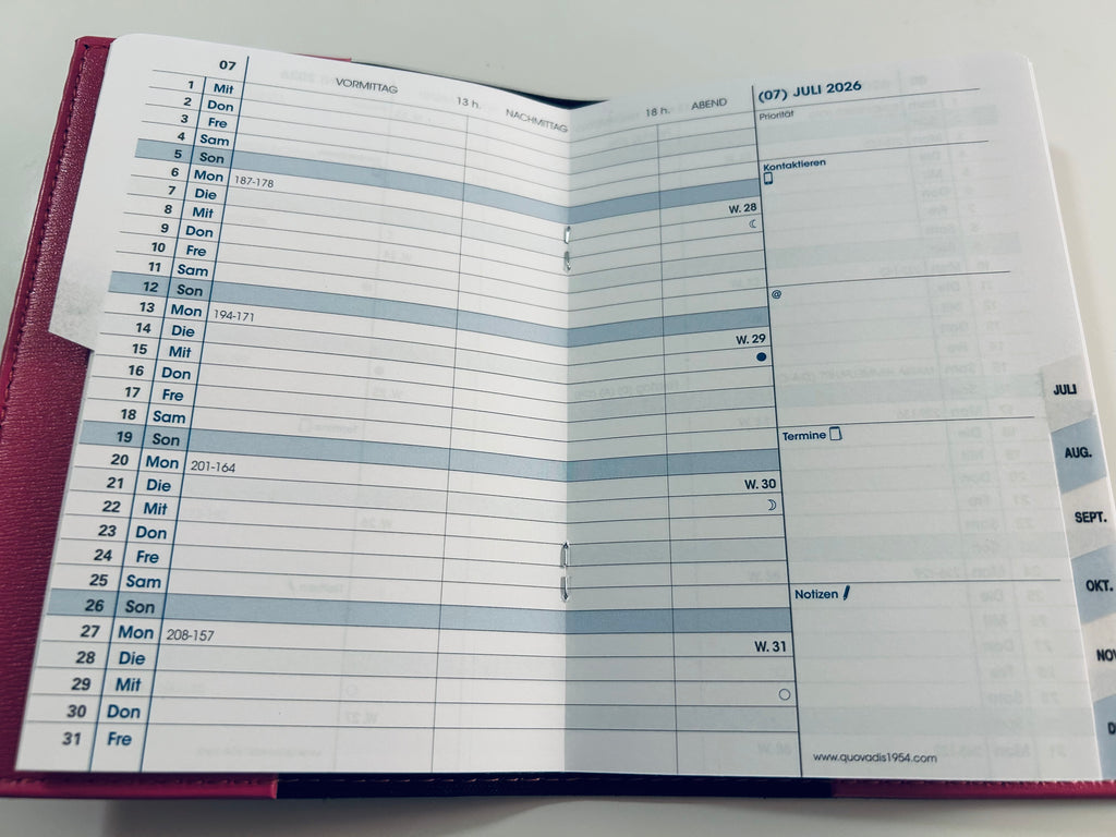 Quo Vadis PLAIN 2027 Soho Rosa - 10x15cm