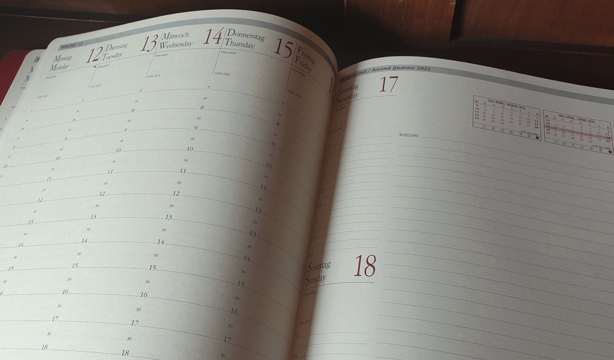 Quo Vadis PRE PRESTIGE NOTE 2027 Soho Dalirot - 21x27cm