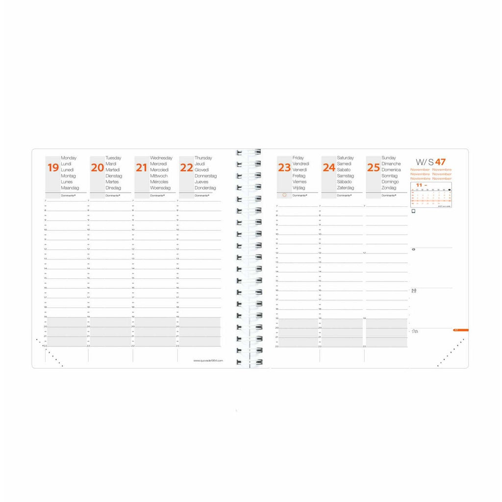 Quo Vadis TIME & LIFE 2027 Medium Rot - 16x16cm