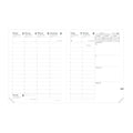 Quo Vadis TRINOTE 2027 Kalender-Einlage mit Goldschnitt - 18x24cm